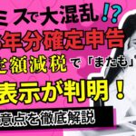 e-Tax定額減税で、またも誤表示が判明!国のミスで大混乱!?令和6年分確定申告の注意点を徹底解説