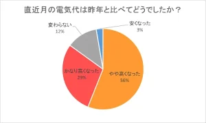 【300人に調査】電気代の高騰による生活への影響は？世間のリアルな声を公開！