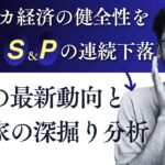 米国株の連続下落!S&P500の動向を徹底分析